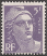 Timbres de France - 1951 - Yvert et Tellier n°883 - Marianne de Gandon - 5frs violet