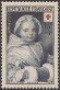 Timbres de France - 1951 - Yvert et Tellier n°915 - Croix-Rouge - Quentin de la Tour - « Portrait de Nicole Ricard » - XVIIIe siècle