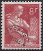 Timbres de France - 1954 - Yvert et Tellier n°PR108 - Moissonneuse de Muller - 8frs rouge
