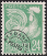 Timbres de France - 1954 - Yvert et Tellier n°PR114 - Coq gaulois - 24frs vert-bleu