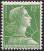 Timbres de France - 1955 - Yvert et Tellier n°1010 - Marianne de Muller - 12frs vert