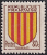 Timbres de France - 1955 - Yvert et Tellier n°1046 - Armoiries - Roussillon