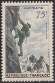 Timbres de France - 1956 - Yvert et Tellier n°1075 - Sports traditionnels - Alpinisme