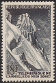 Timbres de France - 1956 - Yvert et Tellier n°1079 - Grandes réalisations - Téléphérique de l’Aiguille du Midi