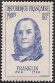 Timbres de France - 1956 - Yvert et Tellier n°1085 - Personnages célèbres - Benjamin Franklin