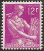 Timbres de France - 1957 - Yvert et Tellier n°1116 - Moissonneuse de Muller - 12frs lilas
