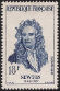 Timbres de France - 1957 - Yvert et Tellier n°1136 - Personnages célèbres - Isaac Newton