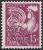 Timbres de France - 1957 - Yvert et Tellier n°PR112 - Coq gaulois - 15frs lilas