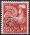 Timbres de France - 1957 - Yvert et Tellier n°PR115 - Coq gaulois - 30frs orange