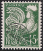 Timbres de France - 1957 - Yvert et Tellier n°PR117 - Coq gaulois - 45frs vert foncé