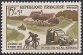 Timbres de France - 1958 - Yvert et Tellier n°1151 - Journée du Timbre - Distribution postale motorisée