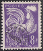 Timbres de France - 1959 - Yvert et Tellier n°PR109 - Coq gaulois - 8frs violet