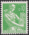 Timbres de France - 1960 - Yvert et Tellier n°1231 - Moissonneuse de Muller - 10c vert