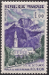 Timbres de France - 1960 - Yvert et Tellier n°1241 - Église de Cilaos, massif du Grand-Bénare, Réunion