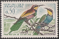 Timbres de France - 1960 - Yvert et Tellier n°1276 - Protection de la nature - Guêpier, Camargue