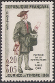 Timbres de France - 1961 - Yvert et Tellier n°1285 - Journée du Timbre - Facteur de la Petite poste de Paris, 1760