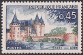 Timbres de France - 1961 - Yvert et Tellier n°1313 - Château de Sully-sur-Loire