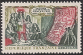 Timbres de France - 1962 - Yvert et Tellier n°1343 - Tricentenaire de la manufacture des Gobelins