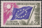 Timbres de France - 1963 - Yvert et Tellier n°SE28 - Conseil de l’Europe - Drapeau de l'Europe - 25c