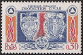 Timbres de France - 1964 - Yvert et Tellier n°1404 - Protection civile, sapeurs-pompiers