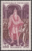 Timbres de France - 1966 - Yvert et Tellier n°1497 - Histoire de France - 25 décembre 800 : sacre de Charlemagne