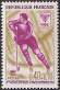Timbres de France - 1968 - Yvert et Tellier n°1544 - Jeux olympiques d’hiver de Grenoble - Hockey sur glace