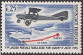 Timbres de France - 1968 - Yvert et Tellier n°1565 - 17 août 1918 : première liaison postale régulière par avion