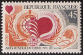 Timbres de France - 1972 - Yvert et Tellier n°1711 - Mois mondial du cœur
