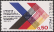 Timbres de France - 1973 - Yvert et Tellier n°1739 - Xe anniversaire du traité sur la coopération franco-allemande