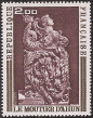 Timbres de France - 1973 - Yvert et Tellier n°1743 - Boiseries du Moutier d’Ahun