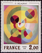 Timbres de France - 1976 - Yvert et Tellier n°1869 - Robert Delaunay - « La joie de vivre »