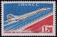 Timbres de France - 1976 - Yvert et Tellier n°PA49 - Poste aérienne - Premier vol commercial du 'Concorde'
