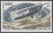 Timbres de France - 1977 - Yvert et Tellier n°PA50 - Poste aérienne - Cinquantenaire de la première traversée de l’Atlantique-Nord