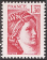 Timbres de France - 1979 - Yvert et Tellier n°2059 - Sabine de Gandon - 1,30frs rouge