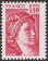 Timbres de France - 1980 - Yvert et Tellier n°2102 - Sabine de Gandon - 1,40frs rouge