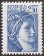 Timbres de France - 1981 - Yvert et Tellier n°2156 - Sabine de Gandon - 2,30frs bleu « République Française »