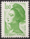 Timbres de France - 1982 - Yvert et Tellier n°2219 - Liberté de Gandon - 1,60frs vert