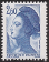 Timbres de France - 1982 - Yvert et Tellier n°2221 - Liberté de Gandon - 2,60frs bleu